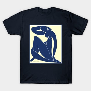 Matisse Modern Art Whimsical Abstract Woman Print T-Shirt